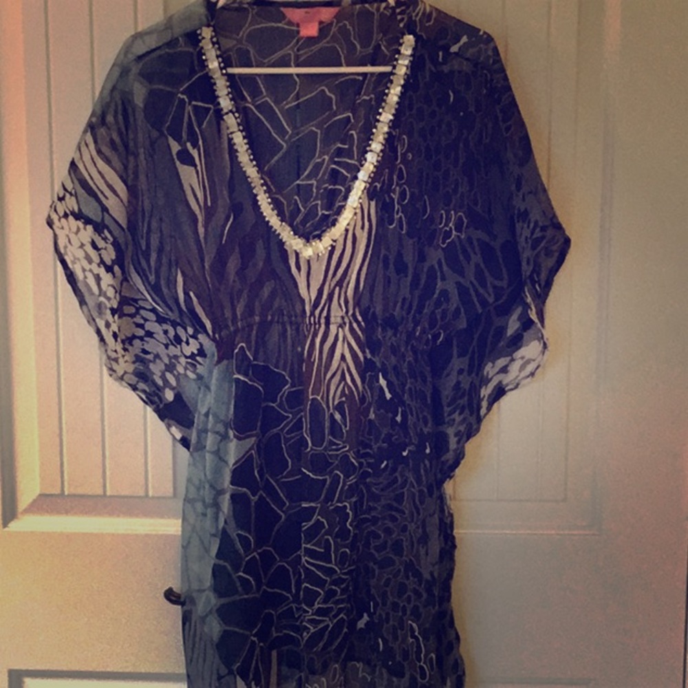 Boutique Cover up with Shell Detail
